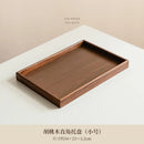 Axyaa Wooden Tea Tray Rectangular Snack Storage Tray for Afternoon Tea & Coffee