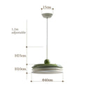 Axyaa French Cream Iron Art Pendant Light for Dining Room and Living Room