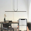 Axyaa LED Chandelier Dimmable for Dining Kitchen Office Pendant Lights