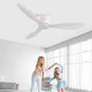 Axyaa Nordic Ceiling Fan with 6 Speed Remote Control for Large Spaces