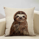 Animal Print Cushion 45x45cm for Sofa, Car Seat & Living Room Decor by Axyaa