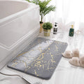 Axyaa Luxury Shaggy Bathmat - Non-slip Plush Rug Carpet