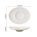 Axyaa Ceramic Serving Bowl Set for Home Kitchen Dining