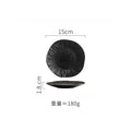 Axyaa Matte Ceramic Steak Plate Pasta Sushi Salad Molecular Cuisine Tableware