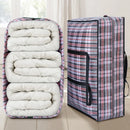 Axyaa Stripe Woven Bag: Large Capacity Storage & Organization Solution