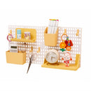 Axyaa Kawaii Dorm Wall Shelf | Study Storage Rack & Organizer - Adhesive Mounted
