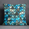 Axyaa Blue Fresh Air Pillowcase for Home, Office, Bedroom, Sofa, Car - Gift and Decoration