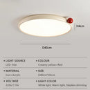 Axyaa Nordic LED Saucer Pendant Light for Interior Decor