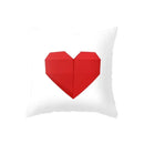 Axyaa Red Checked Print Pillowcase 45*45cm