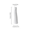 Axyaa Ceramic Vase Figurine White Flowerpot Home Decor