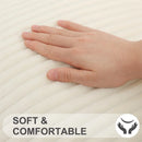 Axyaa Soft Plush Corduroy Pillow Cover for Stylish Living Room Decor