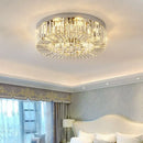 Axyaa Crystal LED Ceiling Lamp for Bedroom, Living Room - Modern Luxe Design