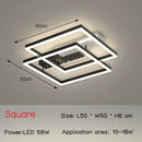 Axyaa Modern Indoor Ceiling Light for Living Room, Bedroom, Kitchen - Decorative Chandelier Fixtures