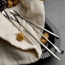 Axyaa Stainless Steel Long Handle Stirring Spoon for Coffee, Tea, and More