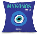 Axyaa Preppy Room Decoration Travel Pillow Cover for Teenage Bedroom and Dormitory