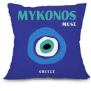 Axyaa Preppy Room Decoration Travel Pillow Cover for Teenage Bedroom and Dormitory