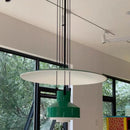 Axyaa Minimalist LED Chandelier for Modern Dining, Office, and Home Lighting