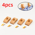Wooden Rug Hangers for Wall Display by Axyaa - Decorate with Blanket and Tapestry