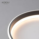 Modern Round LED Ceiling Light for Bedroom by Axyaa - Minimalist Nordic Design for Living Room