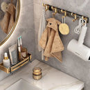 Axyaa Adjustable Bathroom Door Hook for Kitchen and Clothes Hanging