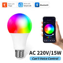 Axyaa Smart LED Bulb: 9W-18W RGB Dimmable Lamp with Timer Control