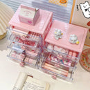 Axyaa Desk Organizer Drawer Box for Office & Student Supplies
