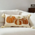Axyaa Halloween Maple Pumpkin Thanksgiving Cushion Cover Set