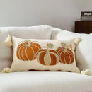 Axyaa Halloween Maple Pumpkin Thanksgiving Cushion Cover Set