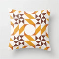 Axyaa Geometric Print Cushion Pillowcase 45x45cm for Home Decor