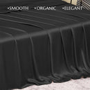 Axyaa 100% Mulberry Silk Flat Bed Sheet - Solid Color Options