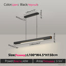 Axyaa Minimalist LED Ceiling Chandelier for Dining Room, Kitchen, Living Room