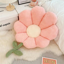 Axyaa Flower Pillow Office Chair Lumbar Back Cushion Plush Sofa Throw Pillows