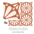 Boho Shapes Tile Decals by Axyaa: Vinyl Stickers for Home Decor