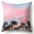 Axyaa Floral Landscape Painting Cushion Cover 45x45CM Home Decor Pillowcase