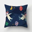 Cat Pattern Cushion Cover for Axyaa Brand Decorative Throw Pillow.
