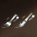 Axyaa Baby Self-Eating Spoon Stainless Steel Set - Children's Training Tableware