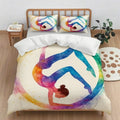 Axyaa Digital Print Quilt Cover Set - 2pcs/3pcs, Holiday Gift, Household Quilt Cover