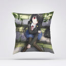 Axyaa Kurumi Pillowcases 45x45 Decorative Sofa Covers Anime Bedding Decor
