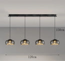 Axyaa Nordic Chandeliers: Dining Room Pendant Lights, Ceiling Light Fixture, Indoor Hanging Lamps