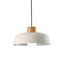 Axya Nordic Wood Aluminum Pendant Lights, Modern Hanging Lamps, Kitchen Living Room Chandelier Lighting