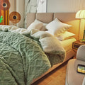 Axyaa Plush Cashmere Duvet Cover, Double-sided Fleece Comforter, Winter Warmth Blanket