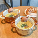 Axyaa Kawaii Bear Ramen Bowl - 750ml