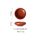 Axyaa Ceramic Sauce Plate Set - Japanese Style Coarse Pottery Small Dish