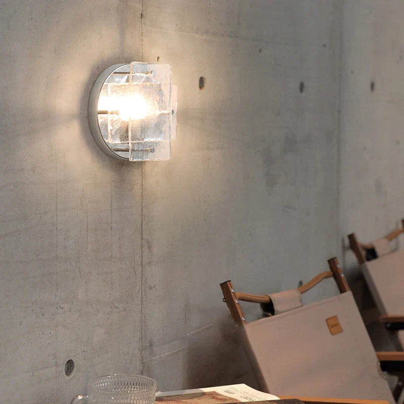 Axyaa Chrome Metal Base G9 Bulb Wall Light for Hotel Living Room