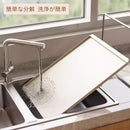Axyaa Stainless Steel Microwave Rack Shelf for Countertop Organization