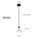 Axyaa Nordic Wood Handle Chandelier Pendant Light