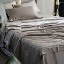 Axyaa 100% Lyocell Jacquard Summer Blanket Set - Premium Cooling Comforter
