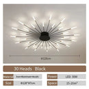 Axyaa Fan-shaped LED Ceiling Lamp Indoor Lighting Modern Nordic Creative Fixture