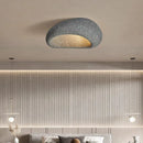 Axyaa Cream Ceiling Lights: Nordic Minimalist LED Chandelier for Bedroom & Living Room