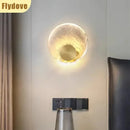 Axyaa Copper Crystal Wall Lamp for Bedroom and Living Room